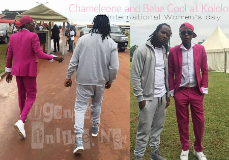 Chameleone and Bebe Cool at Kololo Grounds